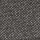 Close-up of a textured dark grey fabric seat cover