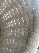 Close-up of a woven chair back from Alexander Rose cordial range 