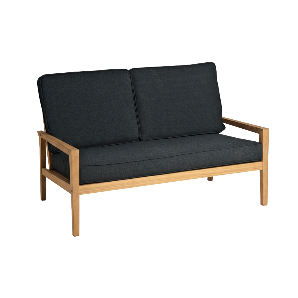 Roble 2-seater sofa with seat cushion and back cushion