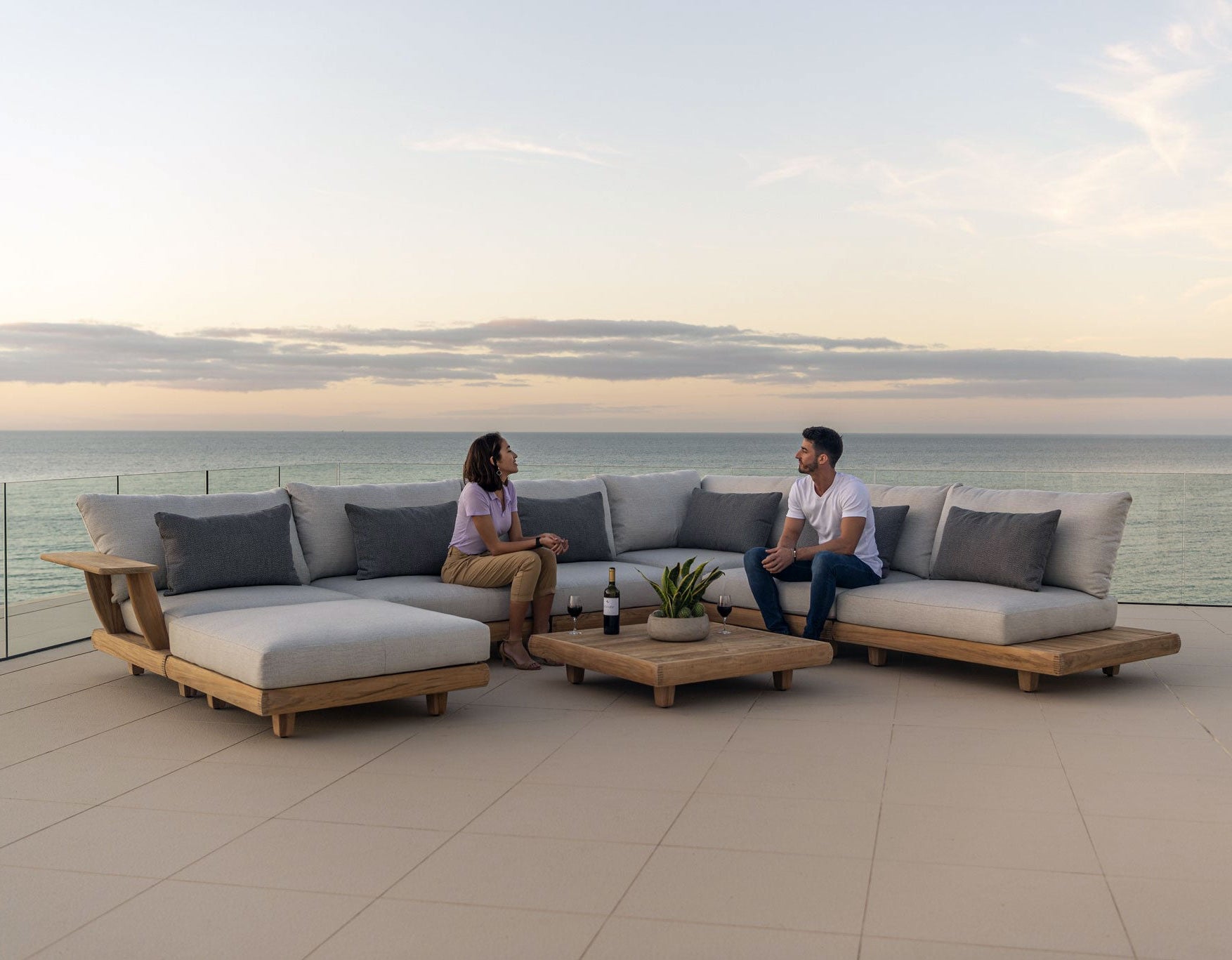 alexander rose sorrento entertainer garden furniture set