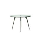 Torino Round Dining Table 1.1m product cutout image in a transparent  background.