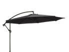 Black cantilever parasol