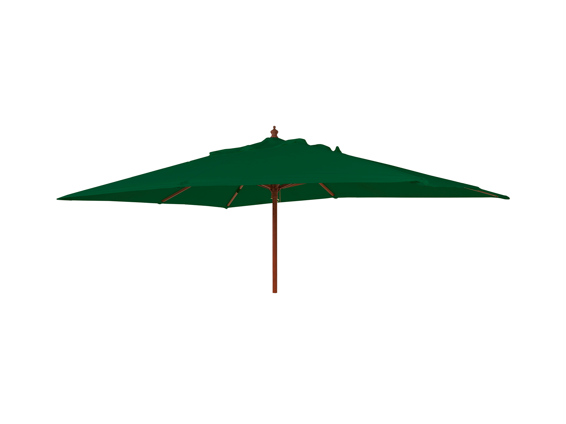 green outdoor parasol