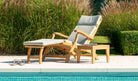 Roble Tivoli Sunbed Side Table