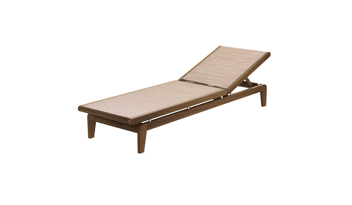 Bolney Modern Adjustable Sling Sunbed