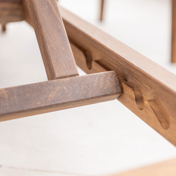 Bolney Adjustable Sling Wood Sunbed