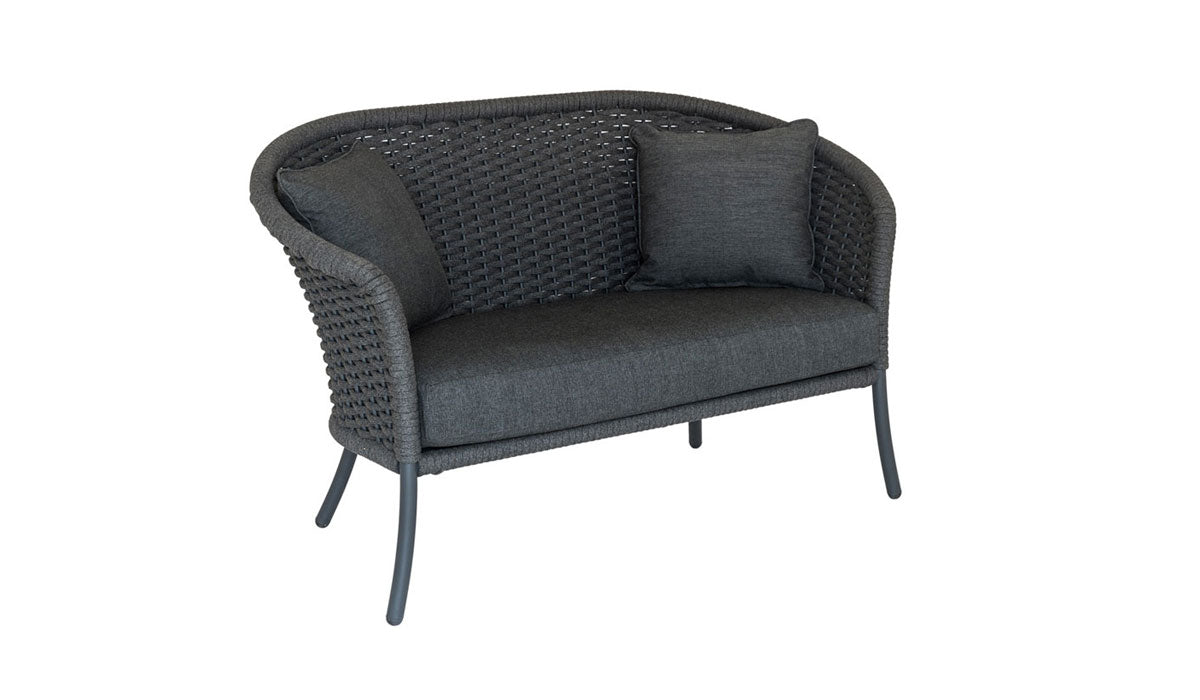 Cordial Grey Outdoor 2 Seater Sofa