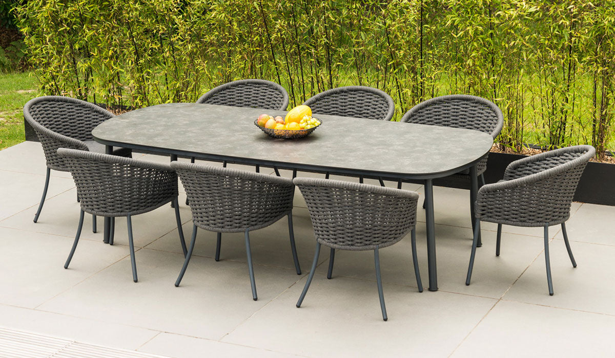 Cordial Grey Dining Chair for Garden