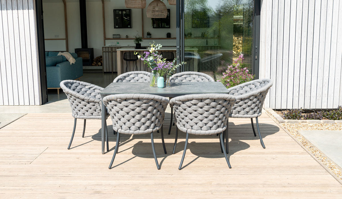 Cordial Luxe weave outdoor Dining Chair