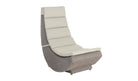 Hazelmere Lazy Chair cutout in grey weave