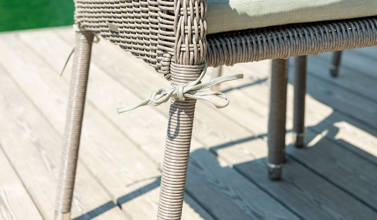 Hazelmere Stacking Armchair close up of legs