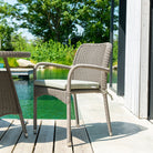 Hazelmere Stacking Armchair for outside