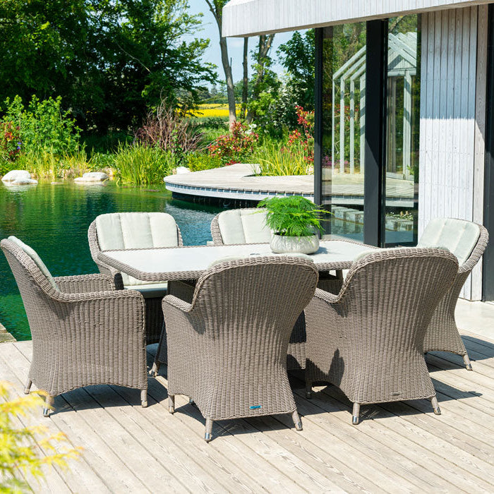 Alexander Rose Hazelmere Rectangular Table 1.65m x 0.95m