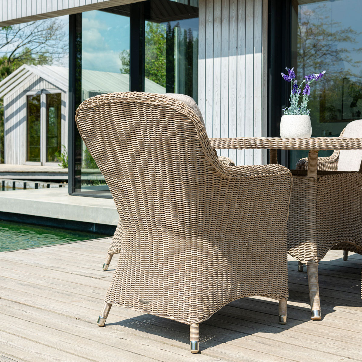 Hazelmere Armchair in natural weave