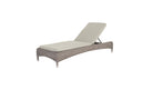 Alexander Rose Hazelmere Adjustable Sunbed cutout in grey weave