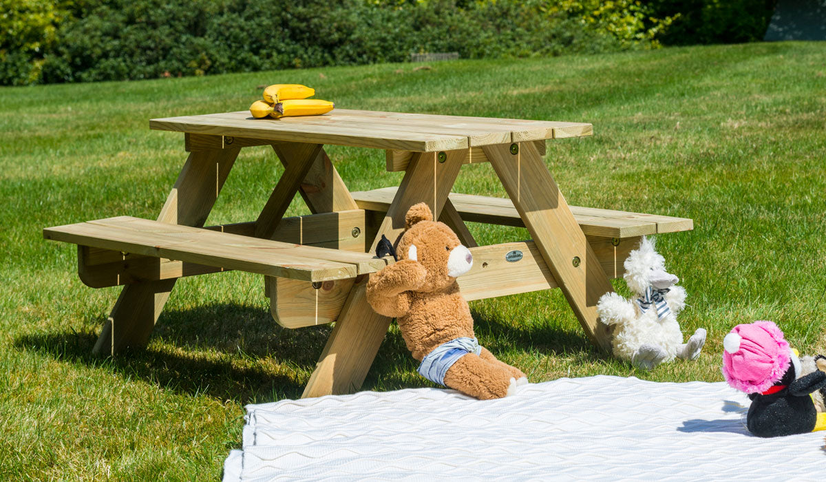 Alexander Rose Pine Malu Children's Picnic Table 2ft