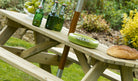 Pine Malu Picnic Table 6ft close up