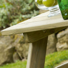 Alexander Rose Pine Malu Picnic Table 6ft close up