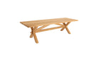 Teak Plank Table 2.4m cutout