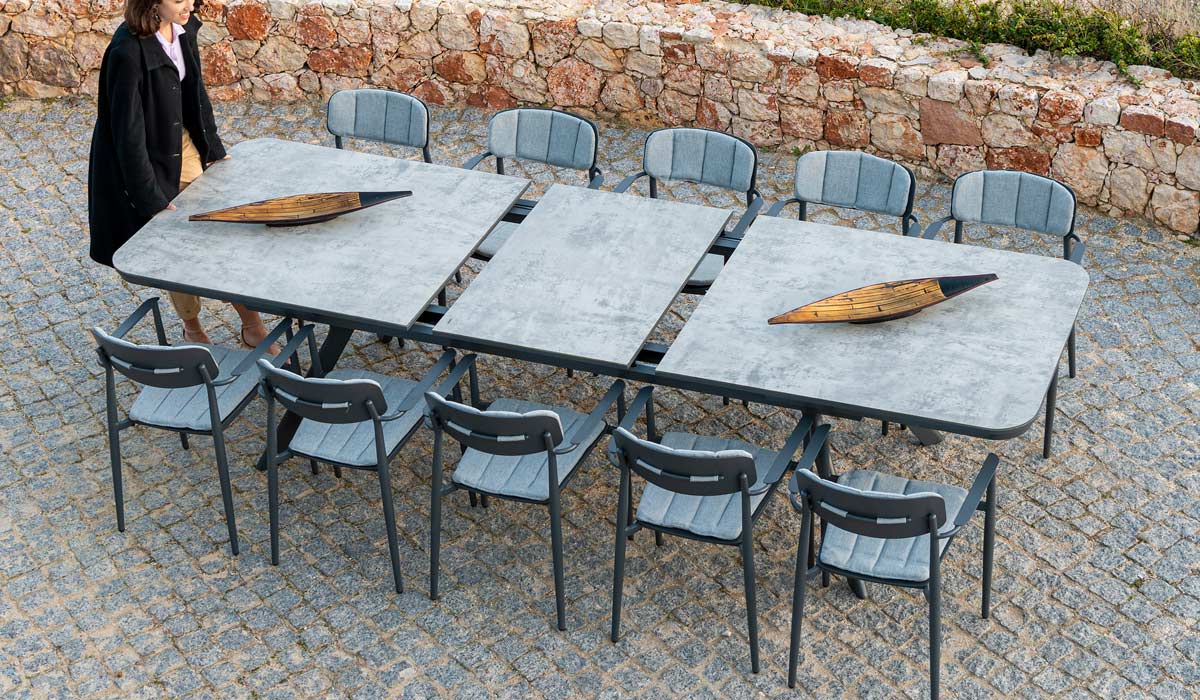 Alexander Rose Rimini Extending Table 2.3m/ 3.0m x 1.0m