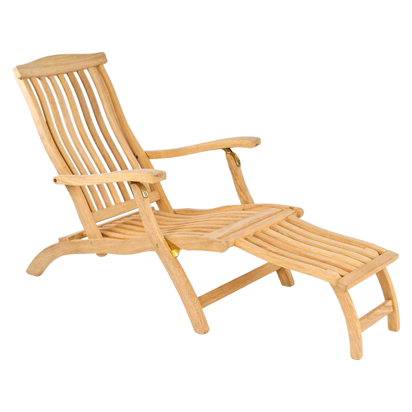 Roble Bengal Folding Steamer Chair Garden Furniture Alexander