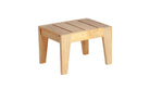 Roble Tivoli Sunbed Side Table cutout