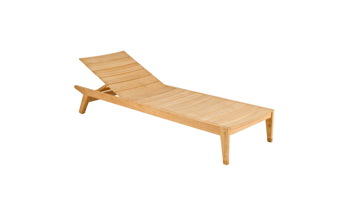 Alexander Rose Roble Tivoli Wooden Sunbed cutout