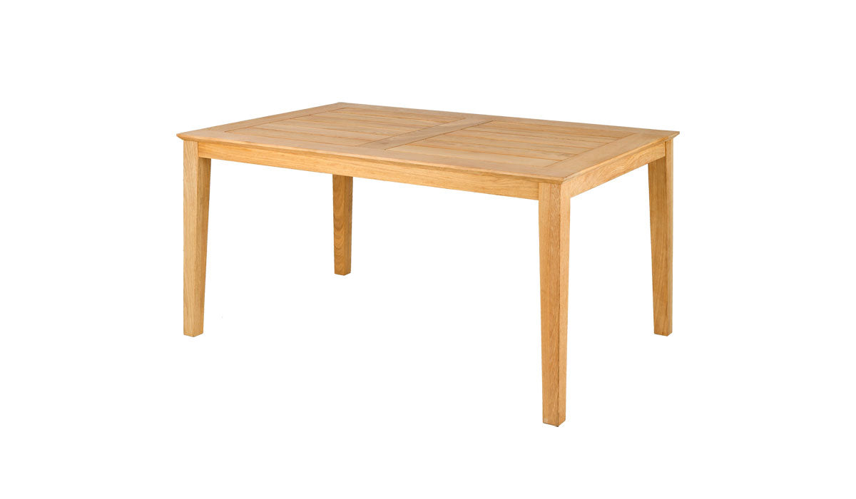 Roble Tivoli Rectangular Table 1.5m x 1m cutout