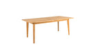 Roble Tivoli Extending Table 2m/2.9m x 1m cutout