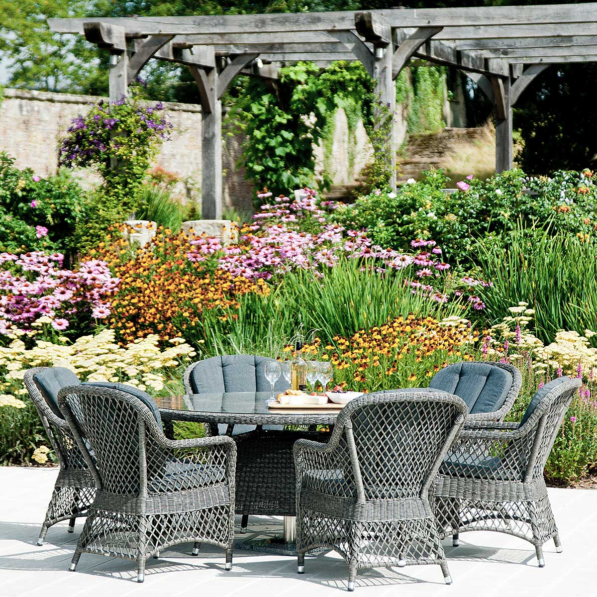 Monte Carlo Mediterranean Style Garden Furniture Alexander Rose Alexander Rose