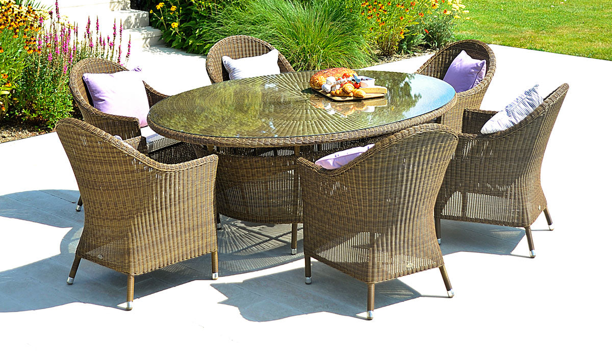 San Marino Curved Top Armchair