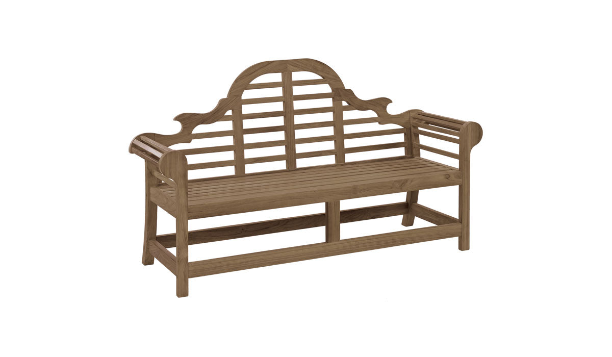 Alexander Rose Sherwood Lutyens Bench 6ft cutout