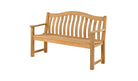 Roble Turnberry Wooden 5ft bench on a white background