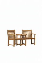 Alexander Rose companion set and table in wood
