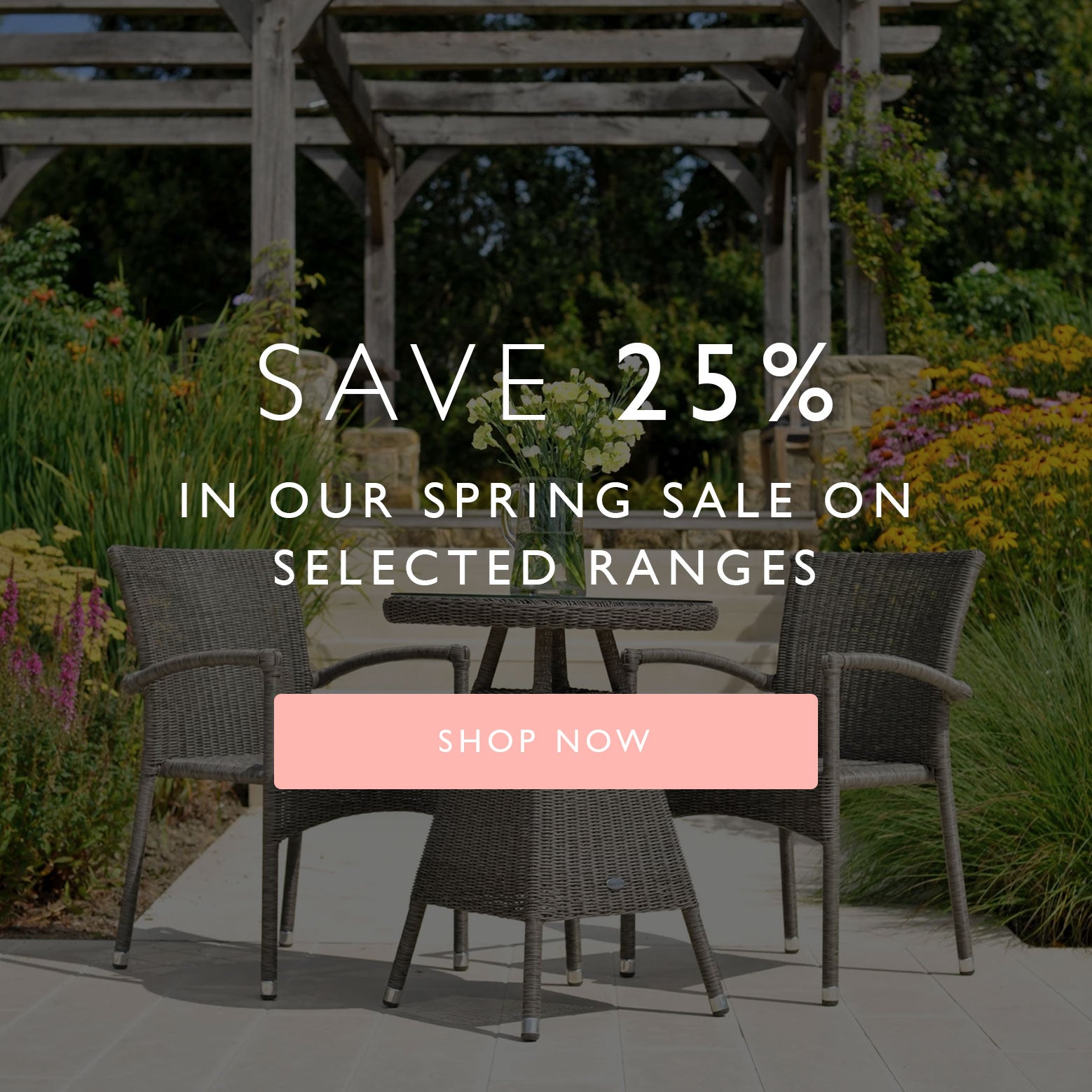 25% Spring Sale